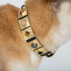 Onyx Moon Collar Charm