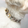 Rose Quartz Tri Collar Charm