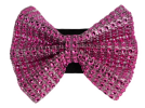 GG107VV | 50-100 Dog Cat Bows on Velcro Fastener - Bling 2"