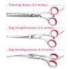 Stainless Steel Professional Dog Grooming Scissors