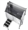 50 Inch Stainless Steel Dog Bath Tub w Ramp