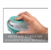 Pet Life 'Swasher' Shampoo Dispensing Massage and Bathing Brush