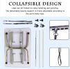 46" Folding Dog Stainless Steel Grooming Table