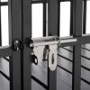 52" Heavy Duty Large Dog Kennels with Lockable Wheels