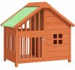 Dog House Solid Pine Wood Kennel