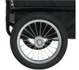 2-in-1 Pet Bike Trailer & Jogging Stroller Gray and Blue
