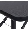Adjustable Dog Grooming Table with Loop & Basket
