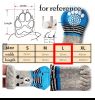 Dogs Knitted Indoor Socks Pink Rabbit Pattern Paw Covers