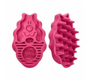 KONG(R) ZoomGroom(R) Raspberry Brush Large