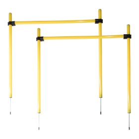 Pet Life Agility Dog Training Jumping Hurdle Kit