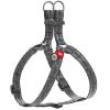 Grey Re-Cotton Dog Harness Eco Friendly Reflective & Adjustable