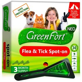 Natural Flea Tick Mosquito Topical Repellent for Dogs and Cats