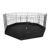 VEVOR 8-Panel Dog Playpen Kennel Bottom Pad & Ground Stakes