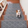 VEVOR Stair Treads, Indoor Carpet Stair Steps, Non Slip 9" x 28"