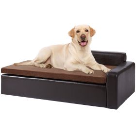 VEVOR Leather Couch for Large-Sized Dogs