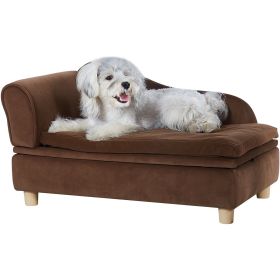 VEVOR Velvety Dogs Sofa, for Medium-Sized Dogs