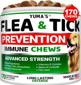 Natural Flea and Tick Chewable Prevention for Dogs
