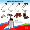 Dogs & Cats Liquid Natural Herbal Worm Treatment
