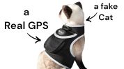 Collar Mount GPS Dog Tracker Waterproof Realtime Wireless Pet Monitor Size:S