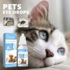 Yegbong Pet Eye Drops, Cats And Dogs Eye Cleaning Care Pet Eye Wash Tear Stain Remover
