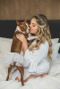 White Bridal Dog Tutu Skirt