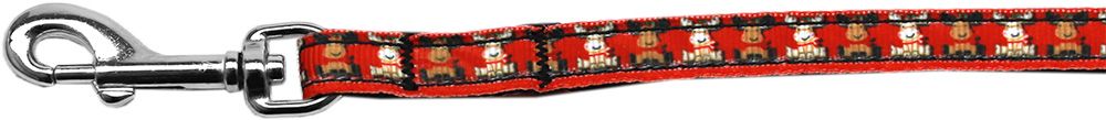 Reindeer Nylon Ribbon Pet Leash (Option: 3/8 inch wide 4Ft Lsh)