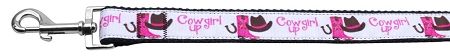 Cowgirl Up Nylon Ribbon Pet Leash (Option: 1 wide 4ft)