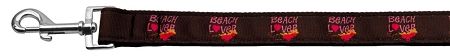 Beach Lover Nylon Dog Leash (Option: 3/8 inch wide 4ft Long)