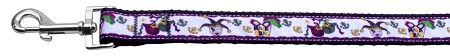 Mardi Gras Nylon Ribbon Pet Leash (Option: 1 wide 4ft)