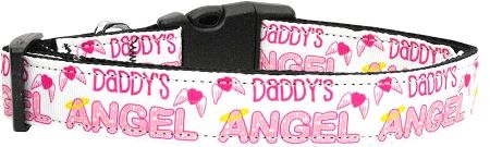Daddy's Angel Dog Collar (Option: Large)