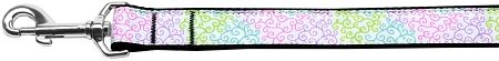Summer Swirls Nylon Dog Leash (Option: 4 Foot)