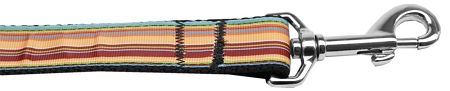 Autumn Stripes Nylon Dog Leash (Option: 4 Foot)