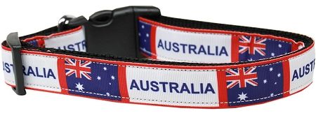 Australia Nylon Dog Collar (Option: Large)