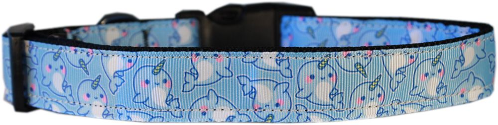 Narwhals Nylon Dog Collar (Option: LG)