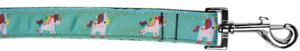 Aqua Unicorns Nylon Pet Leash (Option: 1in by 4ft)