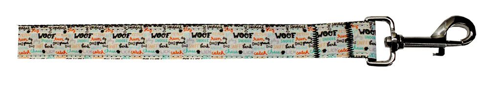 Woofs A Lot Nylon Pet Leash (Option: 1in by 4ft)