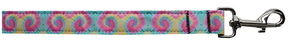 Pastel Tie Dye Nylon Pet Leash (Option: 1in by 4ft)