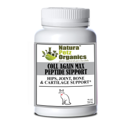 Coll Again Max Collagen Peptide Support Capsules* Hips, Joint, Bone & Cartilage Support* Dogs & Cats* (size: CAT - 90 caps /  250 mg.)