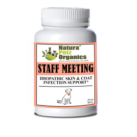 Staff Meeting* Idiopathic Skin & Coat Infection* Support For Dogs And Cats* (size: DOG 150 Caps - 500 mg. Size 1)
