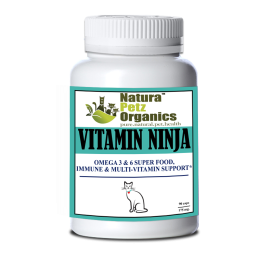 Vitamin Ninja - Omega 3 & 6 Super Food, Immune & Multi-Vitamin Support* (size: Cat / 150 caps/ 250 mg/ Size 3)