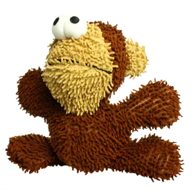 Mighty Microfiber Ball Monkey (Color: Brown, size: large)