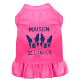 Maison De L' Amour (Color: HOT PINK, size: X Small)
