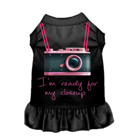 Ruffled & Ready For My Closeup (Color: Black, size: X Small)