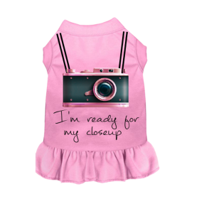 Ruffled & Ready For My Closeup (Color: Pink, size: X Small)