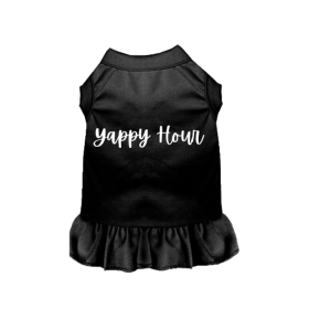Happy Yappy Hour Matching Dog Tee-Dress (size: X Small)
