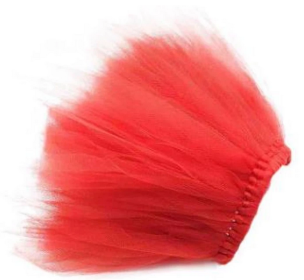 Red Christmas Dog Tutu Skirt (Color: Red, size: XXXL)