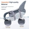 Dog Life Jacket Shark; Lifesaver Vest; Safety Swimsuit