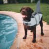 Dog Life Jacket Shark; Lifesaver Vest; Safety Swimsuit