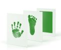 Pet Handprint And Footprint Kit For Dog & Cat; Dog Paw Print Pad Kit; Clean Touch Ink Pad For Pets; 3.7*2.2in