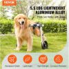 Dogs Two-Wheels Adjustable Wheelchair for Back Legs